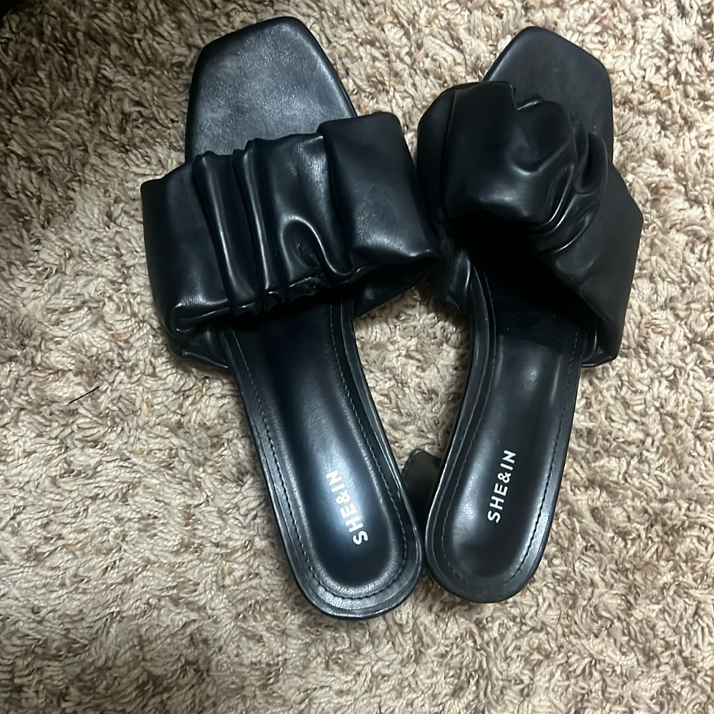 Black heels